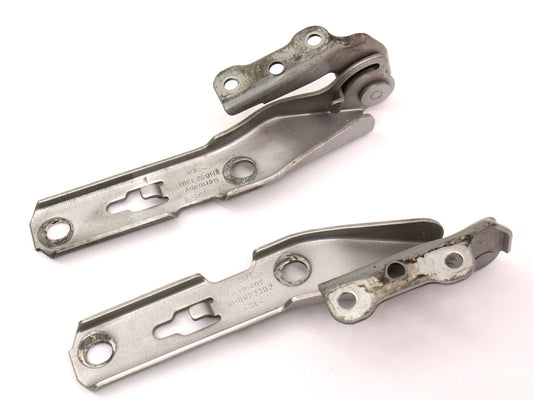 Hood Hinges 03-09 Audi A4 S4 B6 B7 Convertible LY7W Silver - 8H0 823 302 / 301