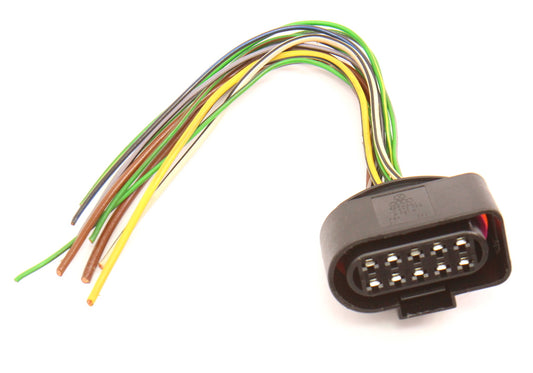 LH Xenon Head Light Lamp Wiring Plug Pigtail 03-06 Audi A4 S4 B6 Convertible