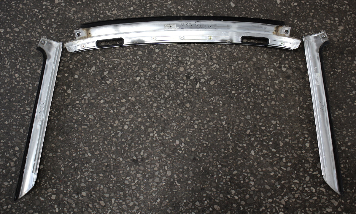 Windshield Trim Set 03-09 Audi A4 S4 B6 B7 Convertible Cabriolet 8H0 853 265 829