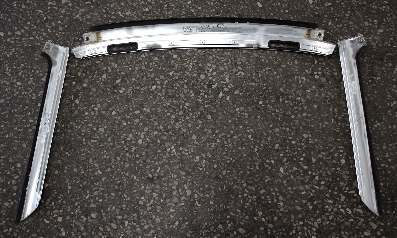 Windshield Trim Set 03-09 Audi A4 S4 B6 B7 Convertible Cabriolet 8H0 853 265 829
