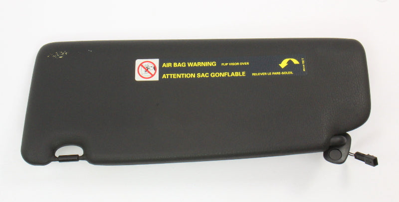 RH Sun Visor Sunvisor 03-09 Audi S4 B6 B7 Convertible Black - 8H0 857 552 A/C