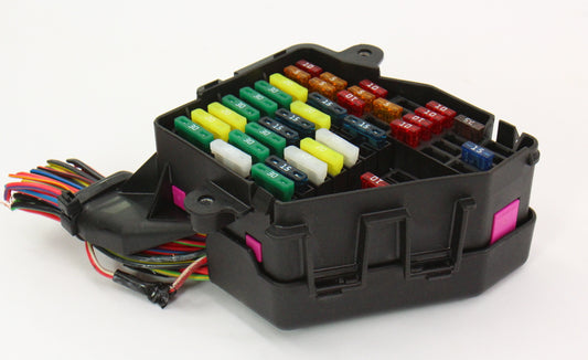 Dash Fuse Box Panel & Wiring Harness Pigtail 02-05 Audi A4 S4 B6 - Genuine -