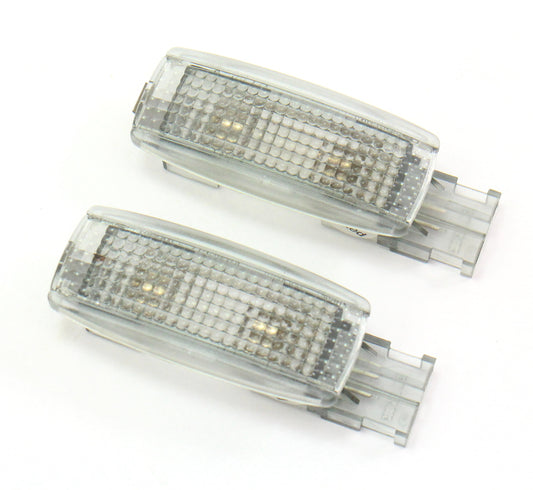 Interior Visor Light Lamp Set 03-09 Audi A4 S4 B6 Convertible - 3B0 947 113