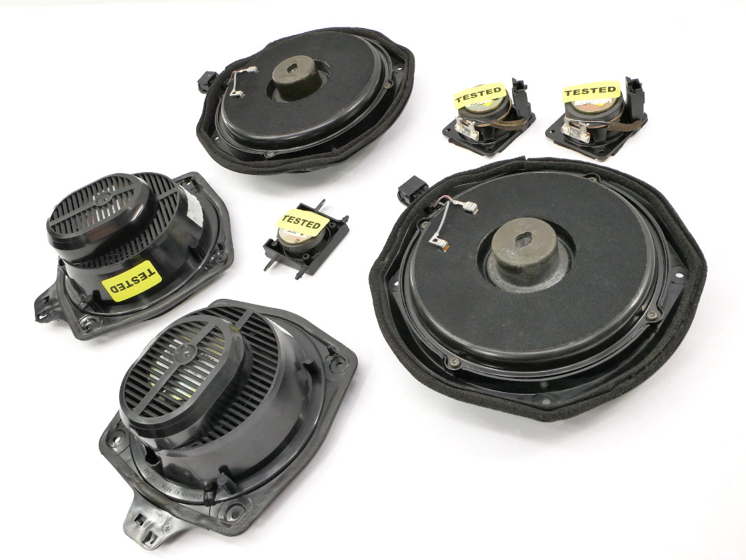 Front & Rear Bose Speaker Set 03-09 Audi A4 S4 B6 Convertible - 8H0 035 361 A
