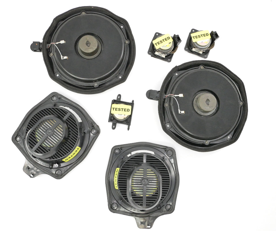 Front & Rear Bose Speaker Set 03-09 Audi A4 S4 B6 Convertible - 8H0 035 361 A