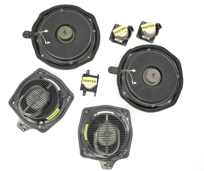 Front & Rear Bose Speaker Set 03-09 Audi A4 S4 B6 Convertible - 8H0 035 361 A