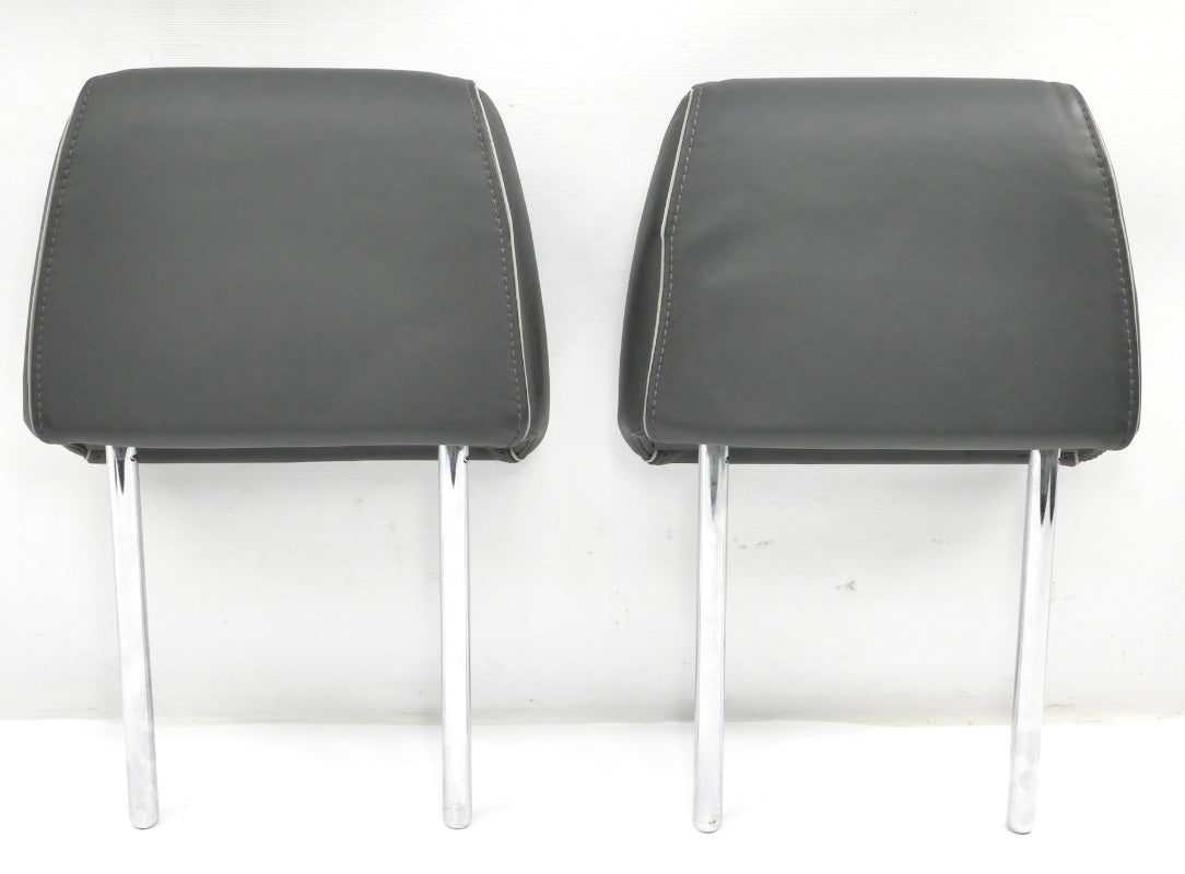 Front Seat Headrests Head Rests 04-09 Audi S4 B6 Convertible Cabriolet - Genuine