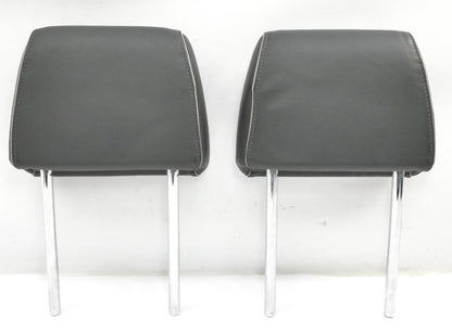 Front Seat Headrests Head Rests 04-09 Audi S4 B6 Convertible Cabriolet - Genuine
