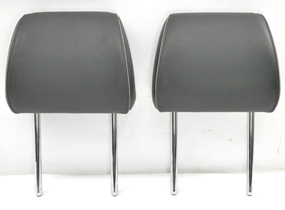 Front Seat Headrests Head Rests 04-09 Audi S4 B6 Convertible Cabriolet - Genuine