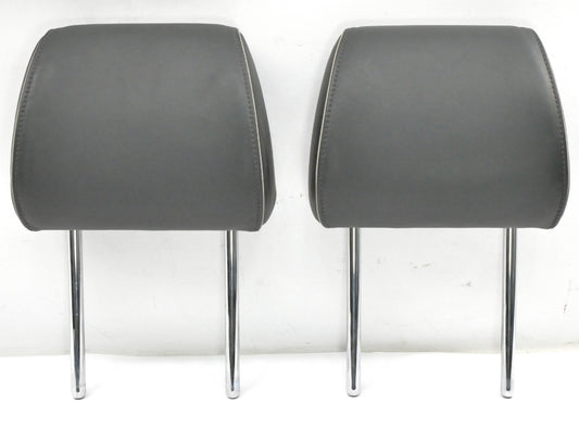 Front Seat Headrests Head Rests 04-09 Audi S4 B6 Convertible Cabriolet - Genuine