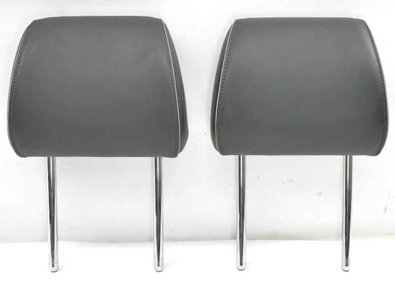 Front Seat Headrests Head Rests 04-09 Audi S4 B6 Convertible Cabriolet - Genuine