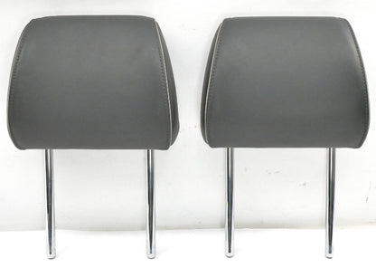 Front Seat Headrests Head Rests 04-09 Audi S4 B6 Convertible Cabriolet - Genuine