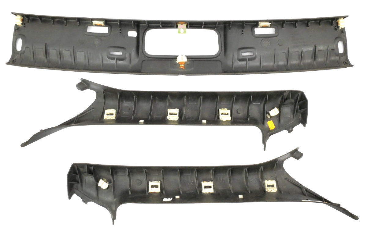 Black Interior Windshield Pillar Trim 03-09 Audi A4 S4 B6 Convertible - Genuine