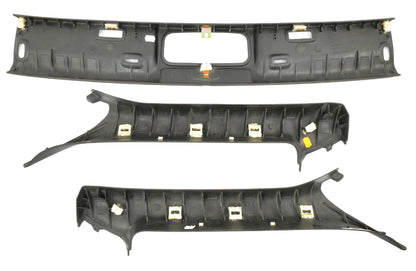 Black Interior Windshield Pillar Trim 03-09 Audi A4 S4 B6 Convertible - Genuine