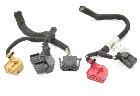 Climate Control Wiring Plugs Pigtails 02-08 Audi A4 S4 B6 B7 Genuine 443 972 807