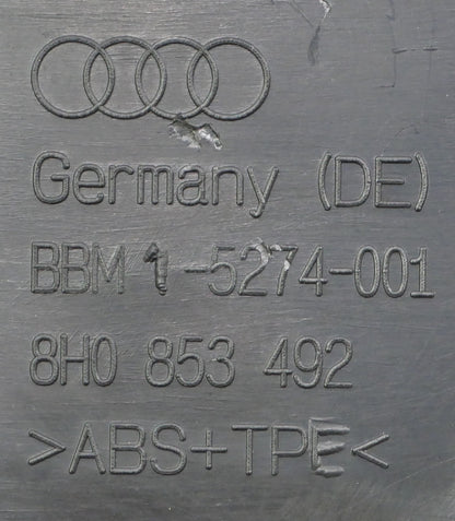 Interior Door Sill Entry Trim 03-09 Audi A4 S4 B6 Convertible -  8H0 853 491 492