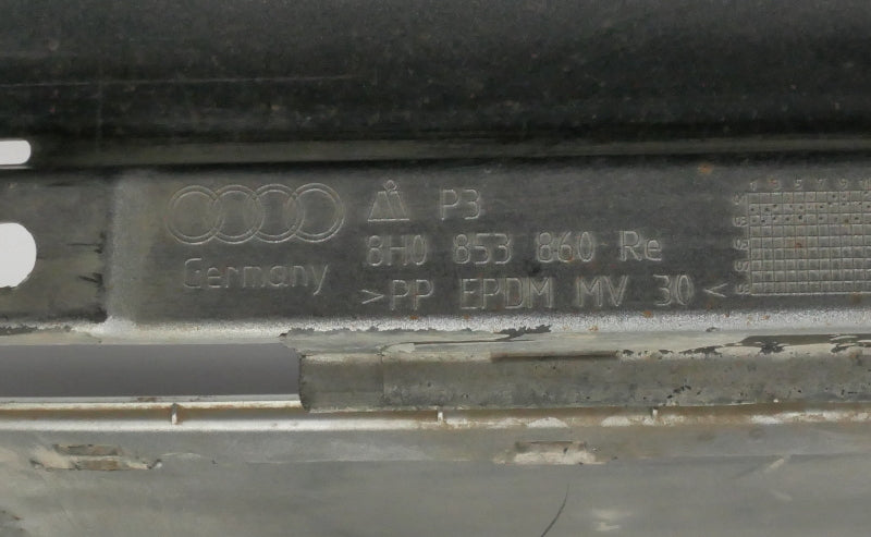 Side Skirt Lower Rocker Trim Set 03-09 Audi A4 S4 B6 Convertible - 8H0 853 860