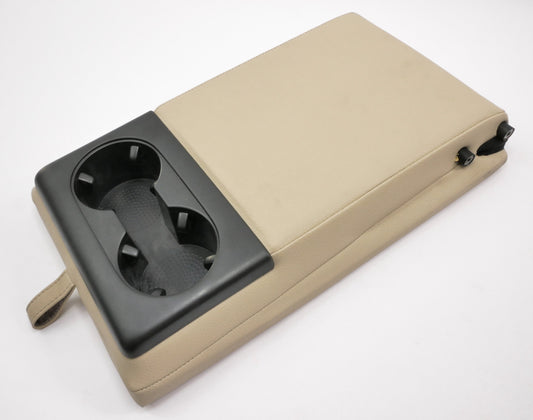 Rear Seat Armrest Ski Pass 10-14 VW Jetta Sportwagen MK6 Cornsilk - Genuine