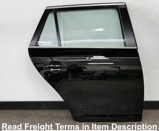 RH Rear Door Shell 09-14 VW Jetta Sportwagen Wagon MK5 MK6 L041 Black - Genuine