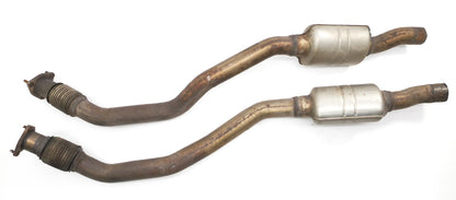 Stock Exhaust Down Pipes & Resonators 09-12 Audi A4 B8 3.2 Genuine - 8K0 253 211