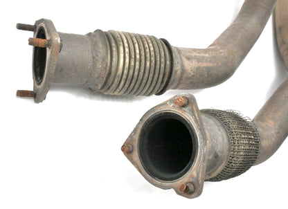 Stock Exhaust Down Pipes & Resonators 09-12 Audi A4 B8 3.2 Genuine - 8K0 253 211