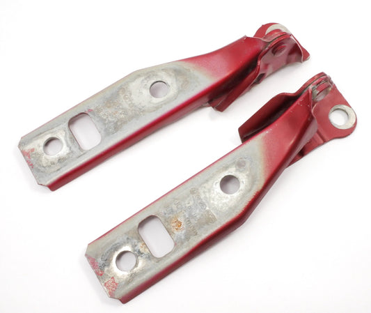 Hood Hinges 99-05 VW Jetta Golf GTI MK4 LA3W Red - Genuine - 1J0 823 301 & 302 A