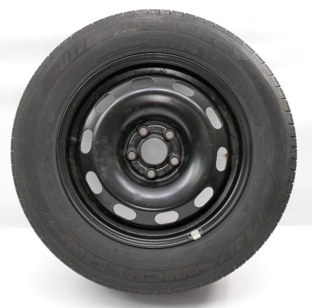 5x100 15" Full Size Spare Steel Wheel Rim Tire VW Jetta Golf MK4 - 1J0 601 027 Q