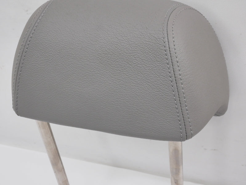 Outer Rear Seat Head Rest 01-05 VW Passat B5.5 - Gray Leather - Back Headrest