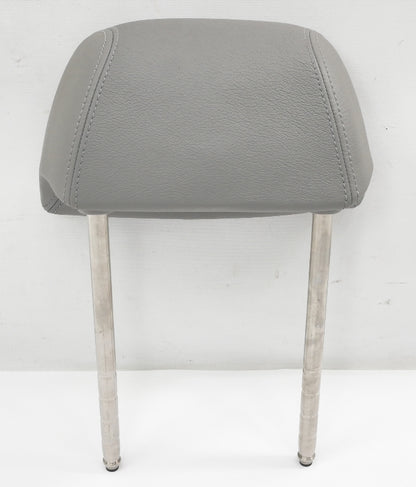 Outer Rear Seat Head Rest 01-05 VW Passat B5.5 - Gray Leather - Back Headrest