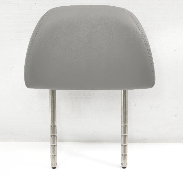 Outer Rear Seat Head Rest 01-05 VW Passat B5.5 - Gray Leather - Back Headrest