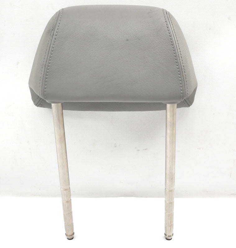 Outer Rear Seat Head Rest 01-05 VW Passat B5.5 Gray Leather - Back Headrest