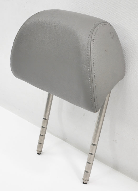 Outer Rear Seat Head Rest 01-05 VW Passat B5.5 Gray Leather - Back Headrest