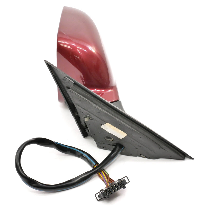 LH Side View Exterior Door Heated Power Mirror 98-03 VW Passat LB3Y Colorado Red
