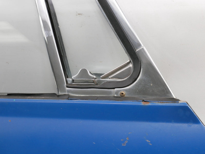 RH Door Assembly 1969 MG Midget - Blue w/ Glass, Panel, Handles, Trim