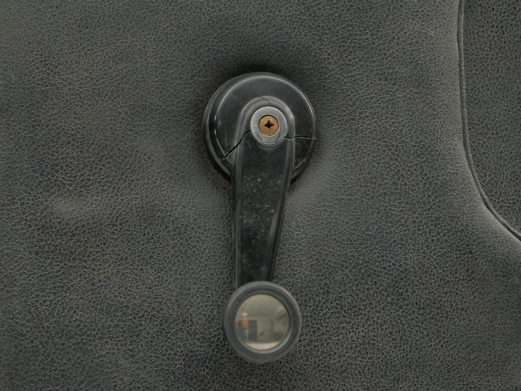 RH Door Assembly 1969 MG Midget - Blue w/ Glass, Panel, Handles, Trim