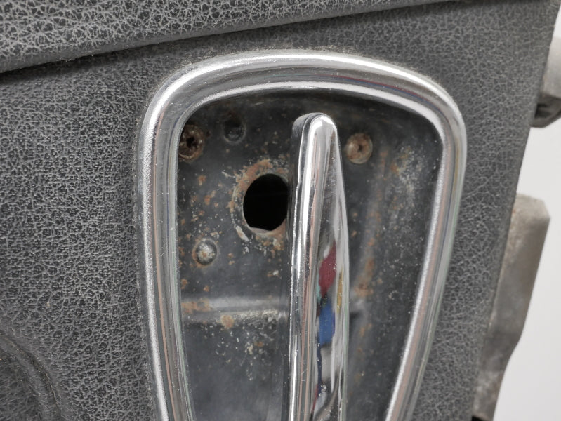 RH Door Assembly 1969 MG Midget - Blue w/ Glass, Panel, Handles, Trim