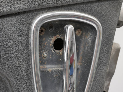 RH Door Assembly 1969 MG Midget - Blue w/ Glass, Panel, Handles, Trim