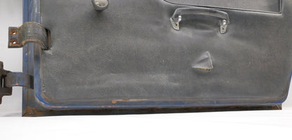 RH Door Assembly 1969 MG Midget - Blue w/ Glass, Panel, Handles, Trim
