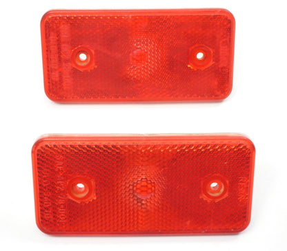 2x Rear Side Marker Light Lens Lamp VW Vanagon Rabbit Scirocco Mk1 321 945 061
