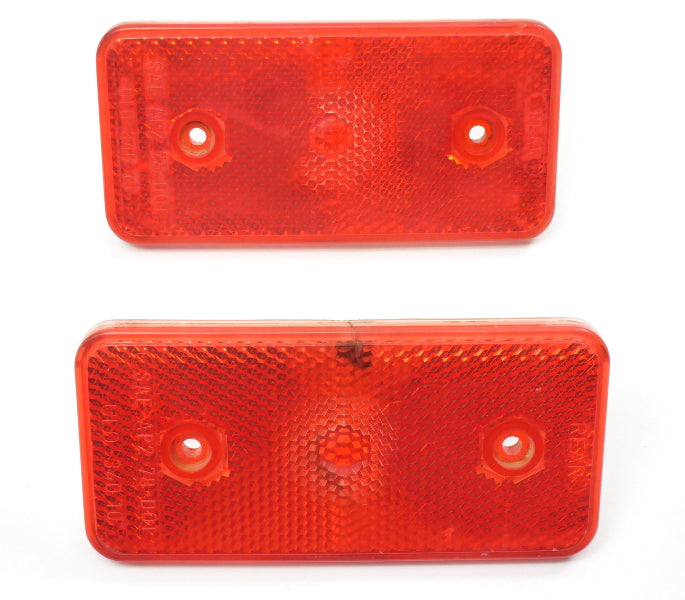 2x Rear Side Marker Light Lens Lamp VW Vanagon Rabbit Scirocco Mk1 321 945 061