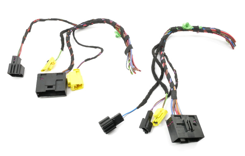 Front Heated Seat Wiring Harness Pigtail Plugs 10-14 VW Jetta Sportwagen