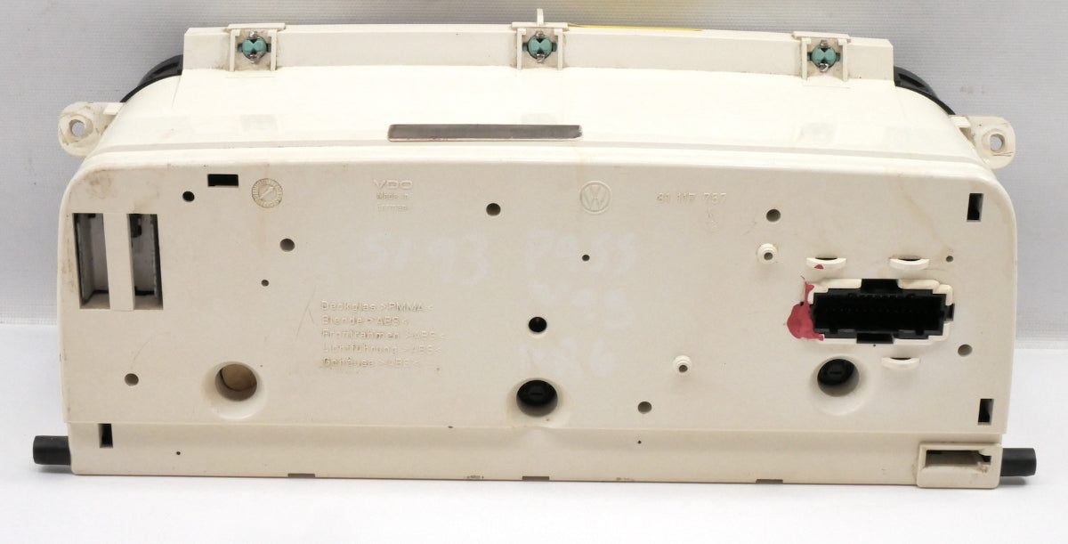 Gauge Cluster Speedometer 92-94 VW Passat B3 VR6 Manual Genuine - 357 919 035 FP