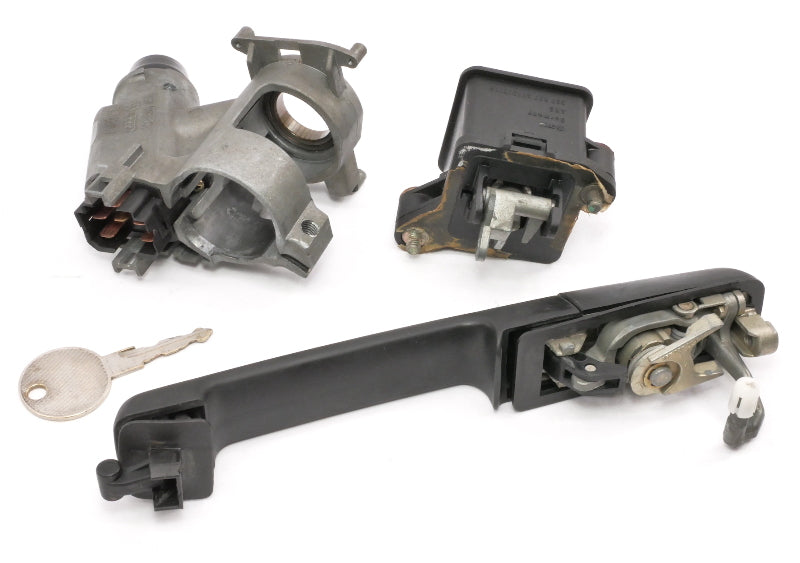 Ignition Door Handle Lock Key Set 90-94 VW Passat B3 ~ Genuine ~ 357 905 851