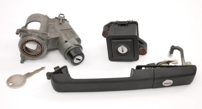 Ignition Door Handle Lock Key Set 90-94 VW Passat B3 ~ Genuine ~ 357 905 851