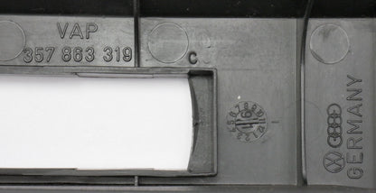 Rear Center Console 90-94 VW Passat B3 - Black - Genuine - 357 863 319 B