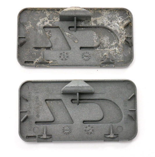 CL Fender Emblem Badge Set 90-94 VW Passat B3 - Genuine - 357 853 688