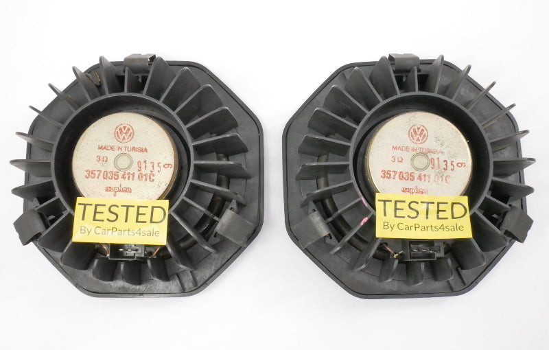 Rear Deck Speakers Isophen 90-94 VW Passat B3 - Genuine - 357 035 411