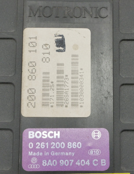 ECU ECM Engine Computer 90-92 VW Jetta GLI GTI MK2 16v Passat - 8A0 907 404 C B