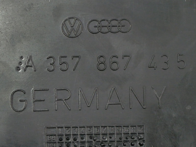 Rear Seatbelt Seat Belt Trim Cover 90-94 VW Passat B3 - Genuine - 357 867 435