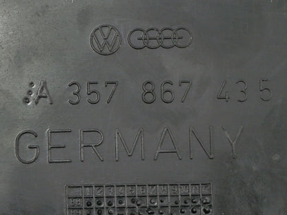 Rear Seatbelt Seat Belt Trim Cover 90-94 VW Passat B3 - Genuine - 357 867 435